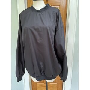 Vintage Highlander Windwear Mens Gorpcore Golf Jacket Pullover LG Reversible